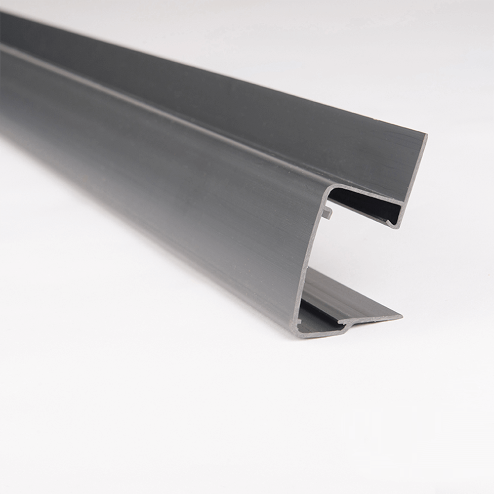 Refurbishment  Grey Continuous Dry Verge For Slate/Flat Tile 3m image